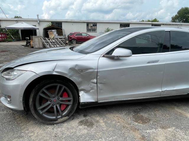 5YJSA1H15EFP38183 - 2014 TESLA MODEL S Gümüş foto 6