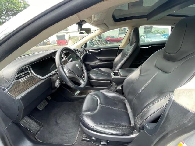 5YJSA1H15EFP38183 - 2014 TESLA MODEL S Gümüş foto 8