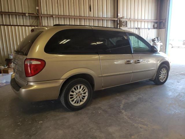 2C8GP74LX2R724857 - 2002 CHRYSLER TOWN & COU EX GOLD photo 3