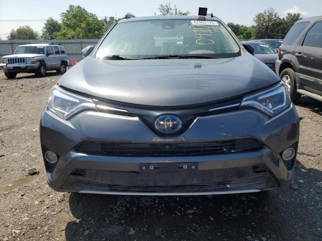 JTMDJREV5GD040410 - 2016 TOYOTA RAV4 HV LIMITED GRAY photo 5