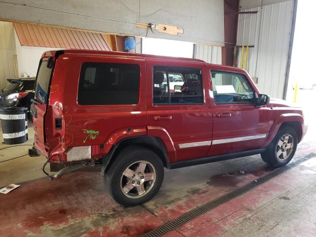 1J4RG4GKXAC108850 - 2010 JEEP COMMANDER SPORT RED photo 3