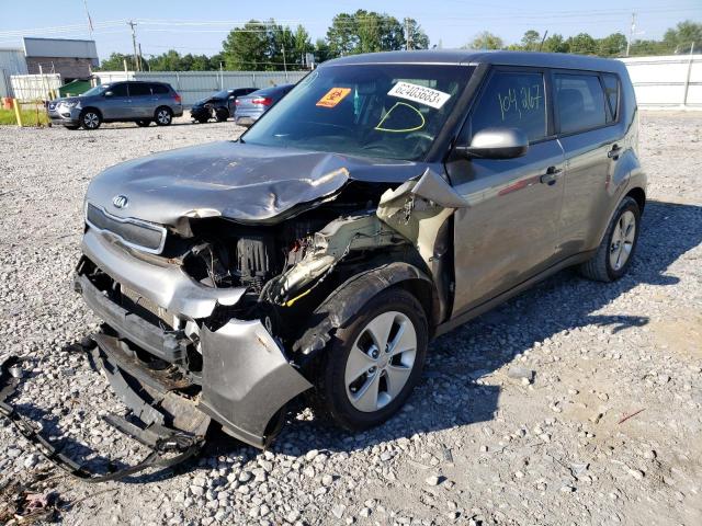 KNDJN2A2XG7370956 - 2016 KIA SOUL GRAY photo 1