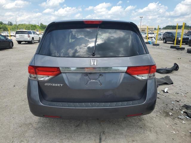 5FNRL5H46EB031720 - 2014 HONDA ODYSSEY EX GRAY photo 6