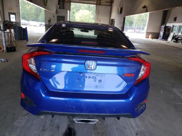 19XFC2E87KE050609 - 2019 HONDA CIVIC SPORT BLUE photo 6
