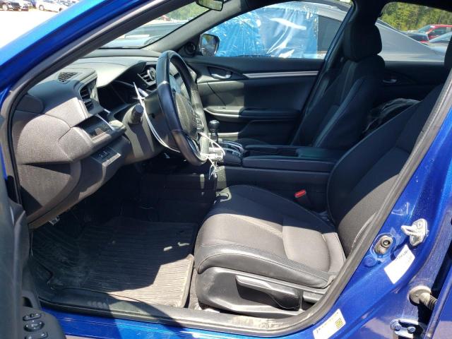 19XFC2E87KE050609 - 2019 HONDA CIVIC SPORT BLUE photo 7