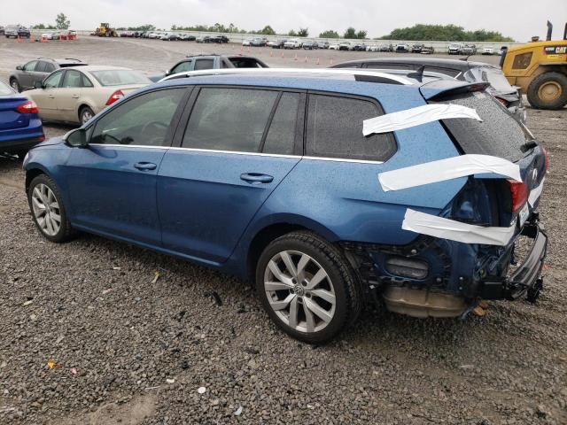 3VWL17AU8JM768471 - 2018 VOLKSWAGEN GOLF SPORT SEL BLUE photo 2