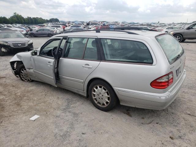 WDBJH82J61X045291 - 2001 MERCEDES-BENZ E 320 4MATIC SILVER photo 2