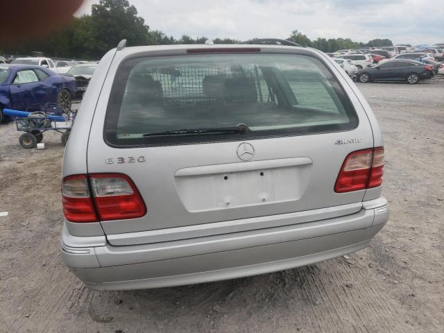 WDBJH82J61X045291 - 2001 MERCEDES-BENZ E 320 4MATIC SILVER photo 6