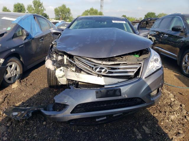 KMHFH4JG9DA283693 - 2013 HYUNDAI AZERA GLS GRAY photo 5