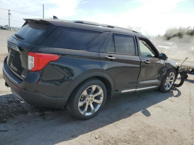 1FM5K8HC8LGB27714 - 2020 FORD EXPLORER PLATINUM BLACK photo 3