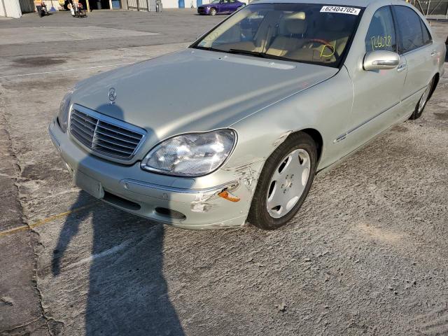 WDBNG78JX1A198023 - 2001 MERCEDES-BENZ S 600 TAN photo 9