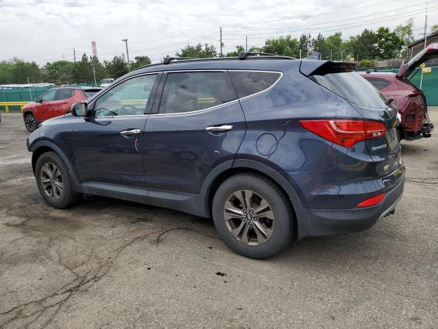 5XYZUDLB1GG334641 - 2016 HYUNDAI SANTA FE S ლურჯი ფოტო 2