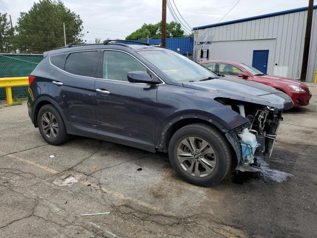 5XYZUDLB1GG334641 - 2016 HYUNDAI SANTA FE S ლურჯი ფოტო 4