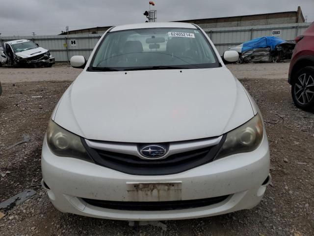 JF1GE6A69BH507995 - 2011 SUBARU IMPREZA 2.5I WHITE photo 5