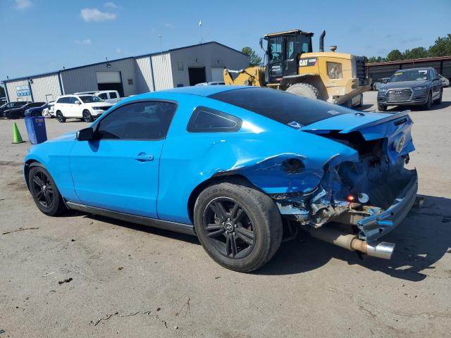 1ZVBP8AM4C5208293 - 2012 FORD MUSTANG BLUE photo 2