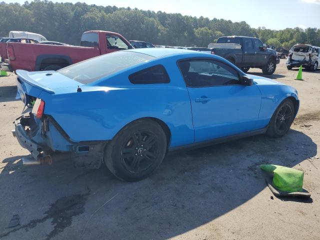 1ZVBP8AM4C5208293 - 2012 FORD MUSTANG BLUE photo 3