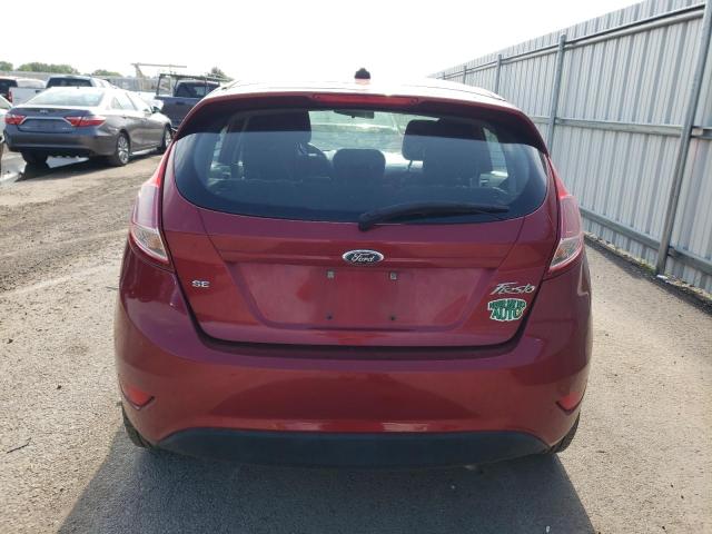 3FADP4EJ0GM112896 - 2016 FORD FIESTA SE RED photo 6