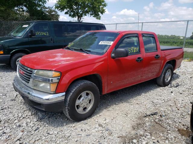 1GTCS136268149341 - 2006 GMC CANYON RED photo 1