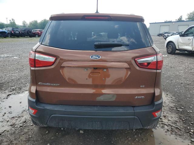 MAJ6S3GL1KC276796 - 2019 FORD ECOSPORT SE Marrón foto 6