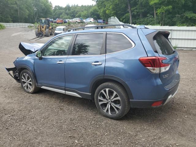 JF2SKAXC1LH429583 - 2020 SUBARU FORESTER TOURING BLUE photo 2