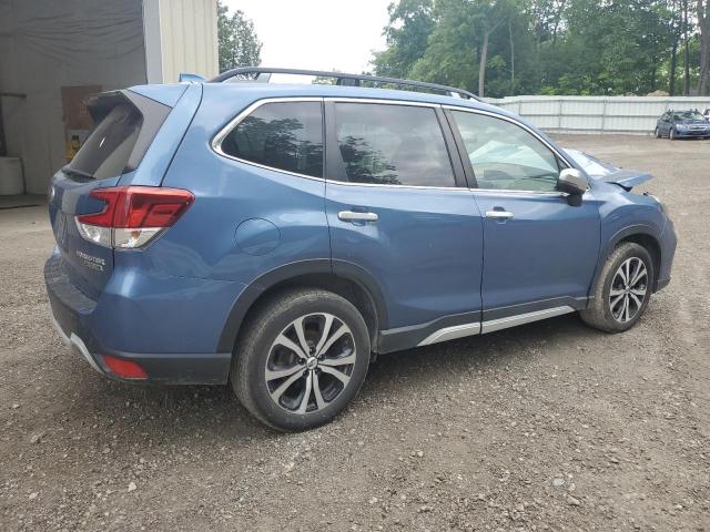 JF2SKAXC1LH429583 - 2020 SUBARU FORESTER TOURING BLUE photo 3