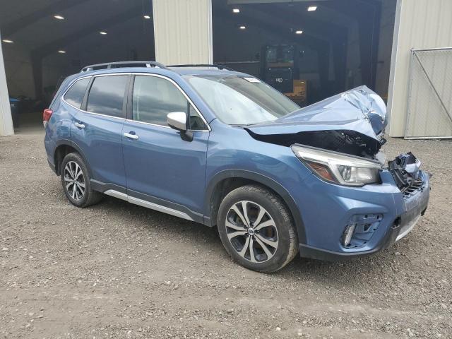 JF2SKAXC1LH429583 - 2020 SUBARU FORESTER TOURING BLUE photo 4