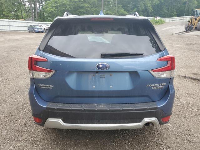 JF2SKAXC1LH429583 - 2020 SUBARU FORESTER TOURING BLUE photo 6