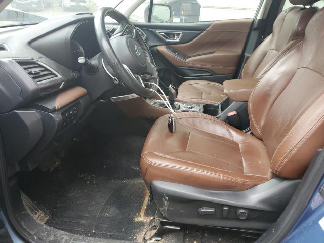 JF2SKAXC1LH429583 - 2020 SUBARU FORESTER TOURING BLUE photo 7