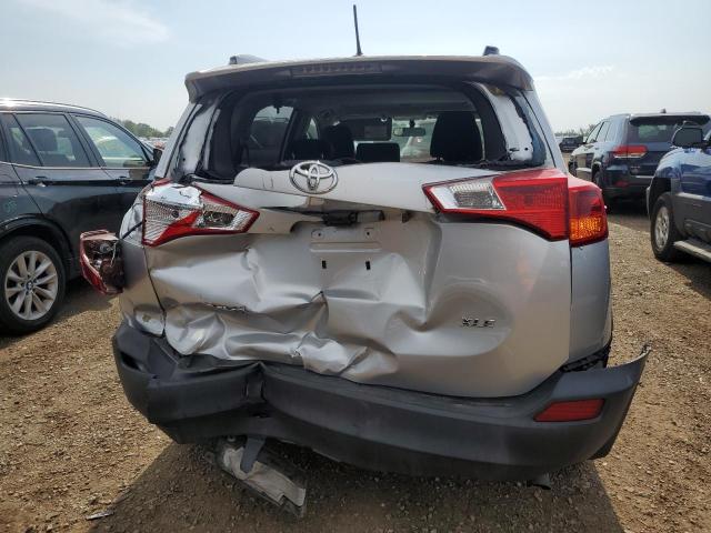 JTMWFREVXFD073007 - 2015 TOYOTA RAV4 XLE SILVER photo 6
