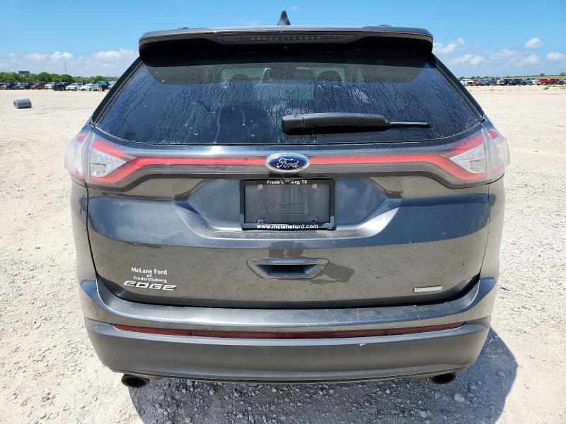 2FMPK3G97JBB62900 - 2018 FORD EDGE SE CHARCOAL photo 6