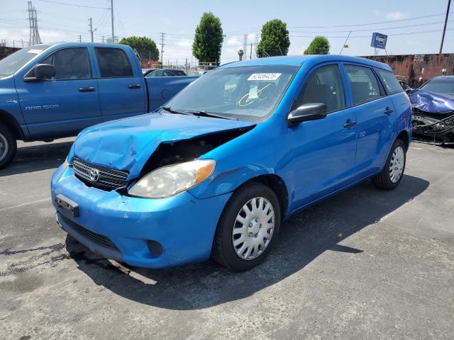 2T1KR32E38C694760 - 2008 TOYOTA COROLLA MA XR BLUE photo 1