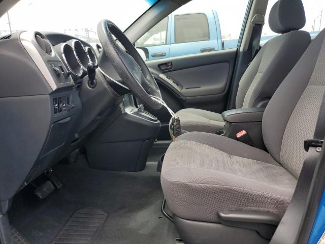 2T1KR32E38C694760 - 2008 TOYOTA COROLLA MA XR BLUE photo 7