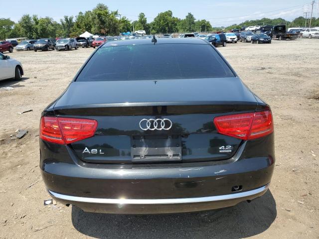 WAURVAFD3BN013630 - 2011 AUDI A8 L QUATTRO BLACK photo 6