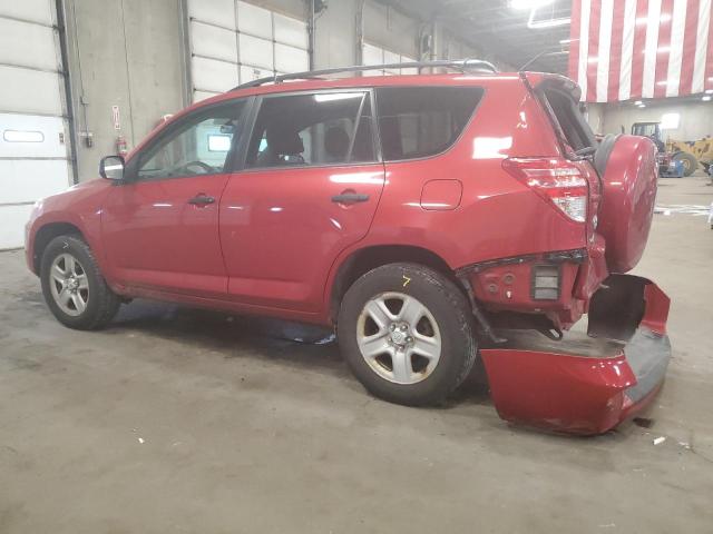 2T3BF4DV3AW061683 - 2010 TOYOTA RAV4 RED photo 2