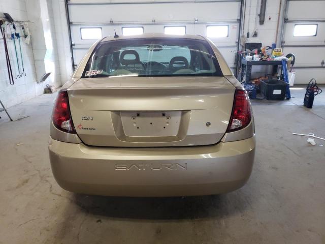 1G8AL58F76Z163275 - 2006 SATURN ION LEVEL 3 TAN photo 6