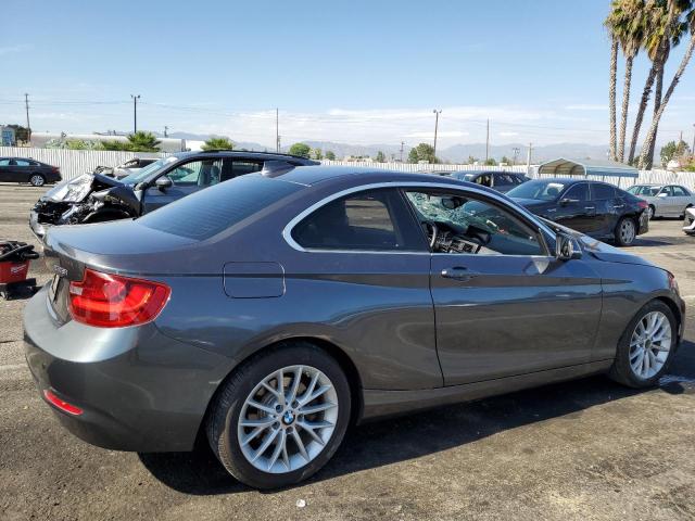 WBA1F5C53FV257315 - 2015 BMW 228 I GRAY photo 3