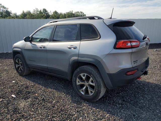 1C4PJMBS5GW335831 - 2016 JEEP CHEROKEE TRAILHAWK SILVER photo 2