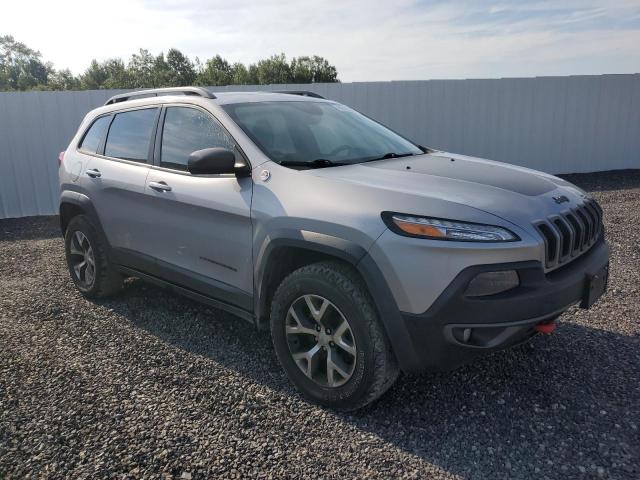 1C4PJMBS5GW335831 - 2016 JEEP CHEROKEE TRAILHAWK SILVER photo 4