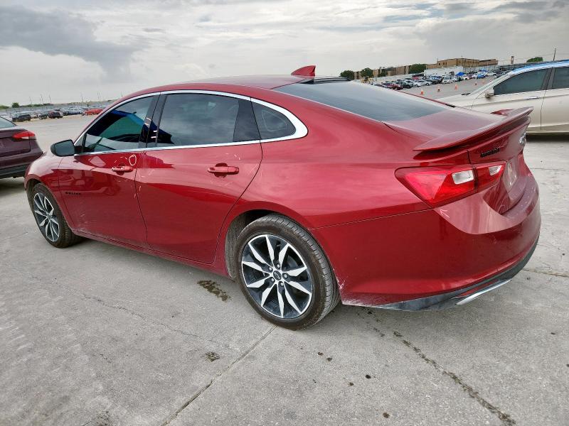 1G1ZG5ST6SF103357 - 2025 CHEVROLET MALIBU RS RED photo 2