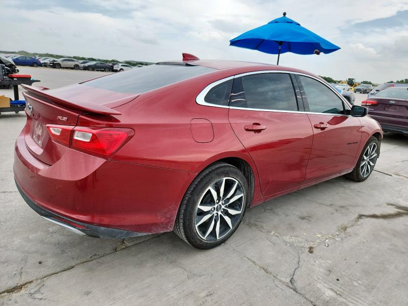 1G1ZG5ST6SF103357 - 2025 CHEVROLET MALIBU RS RED photo 3