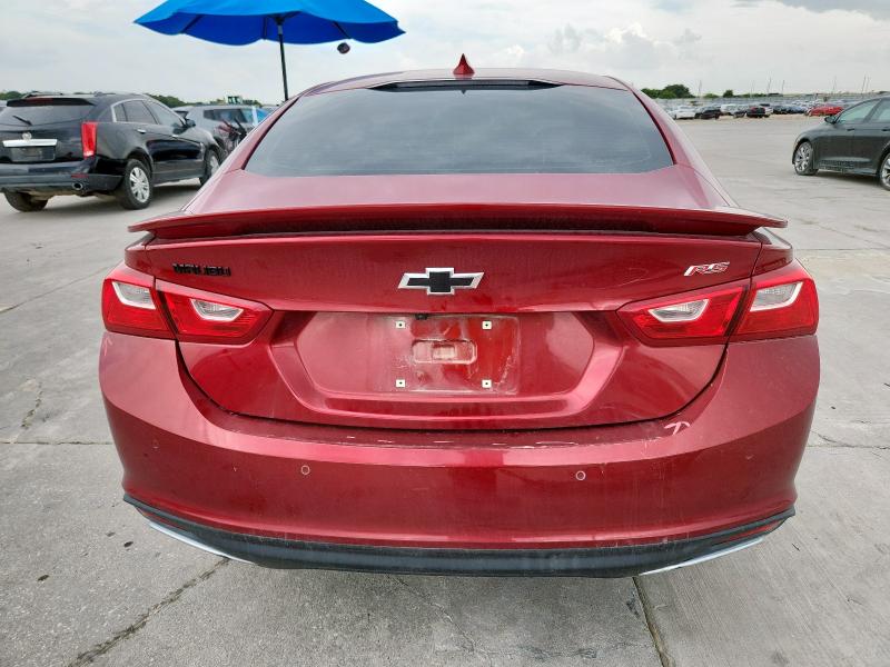 1G1ZG5ST6SF103357 - 2025 CHEVROLET MALIBU RS RED photo 6