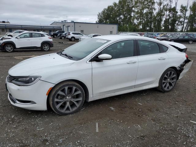 1C3CCCCB6FN501154 - 2015 CHRYSLER 200 C WHITE photo 1