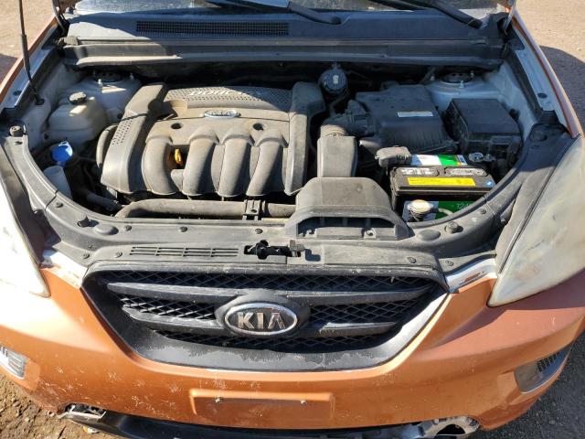 KNAFG525577069891 - 2007 KIA RONDO BASE ORANGE photo 11