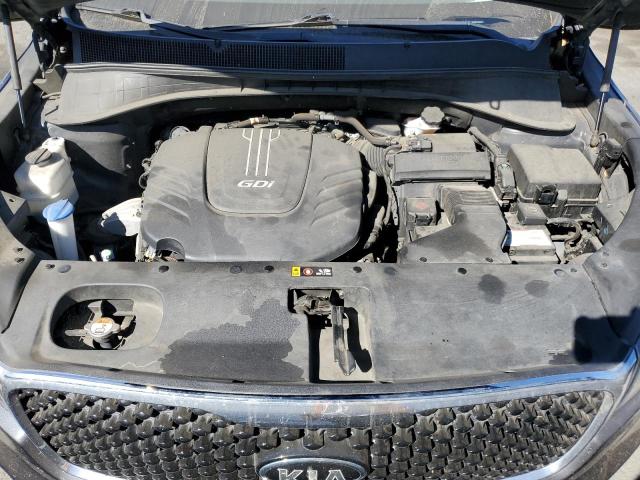 5XYPH4A50JG360633 - 2018 KIA SORENTO EX BLACK photo 12