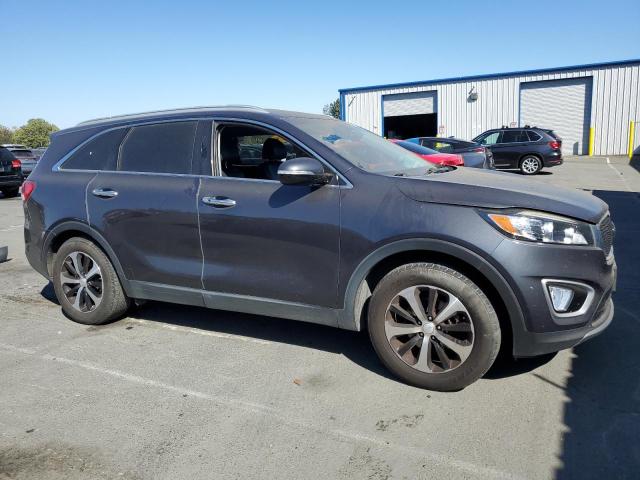 5XYPH4A50JG360633 - 2018 KIA SORENTO EX BLACK photo 4