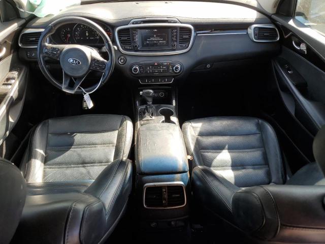 5XYPH4A50JG360633 - 2018 KIA SORENTO EX BLACK photo 8