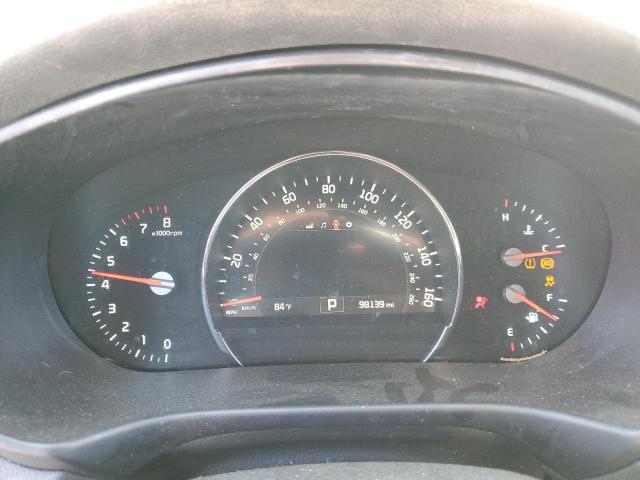 5XYPH4A50JG360633 - 2018 KIA SORENTO EX BLACK photo 9