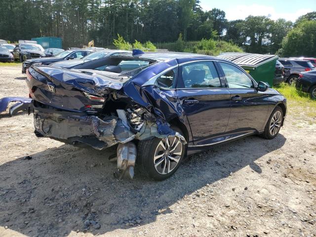 1HGCV3F55JA009891 - 2018 HONDA ACCORD HYBRID EXL BLUE photo 3