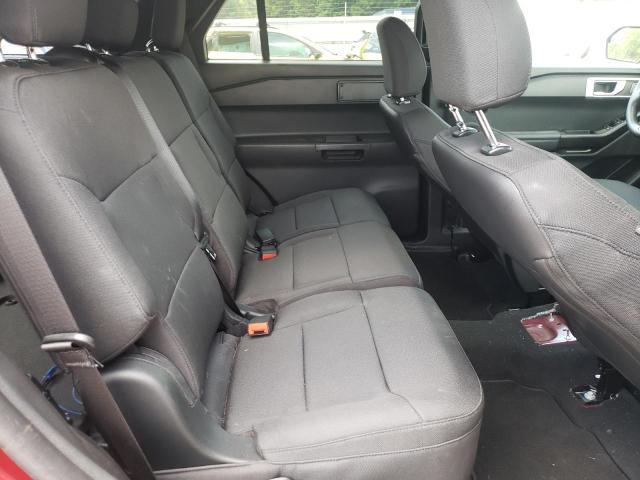 1FM5K8AB2PGA63662 - 2023 FORD EXPLORER POLICE INTERCEPTOR 红色 照片 11