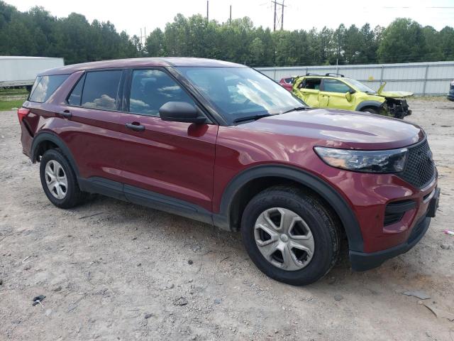 1FM5K8AB2PGA63662 - 2023 FORD EXPLORER POLICE INTERCEPTOR 红色 照片 4